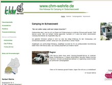 Tablet Screenshot of chm-wehrle.de